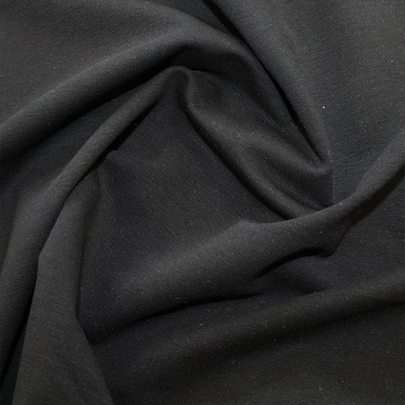 Black Jersey Knit Fabric