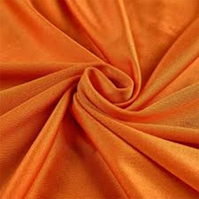 Orange Stretch Fabric